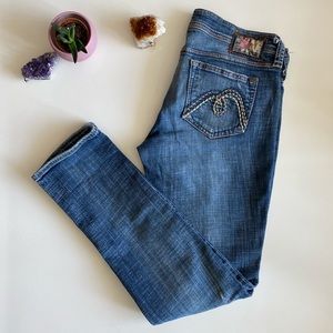 Mavi Lindy Distressed Denim Jeans